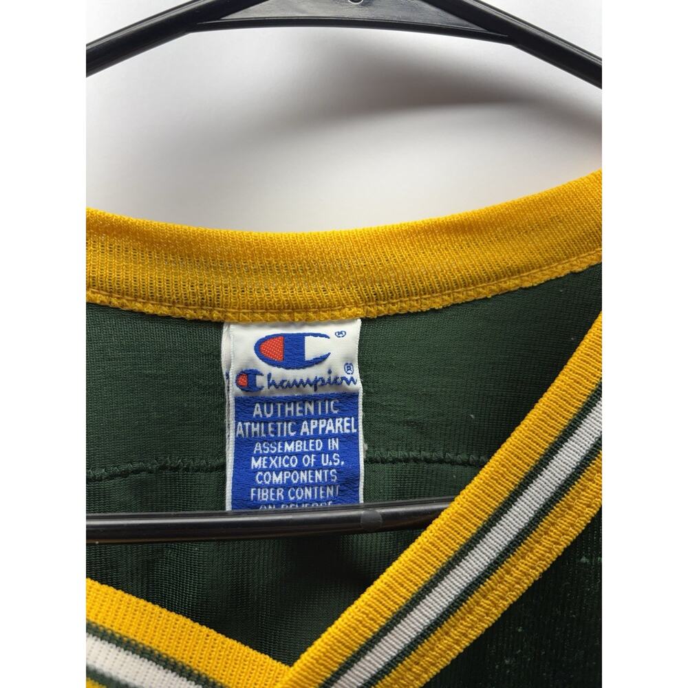 Vintage 90s Champion Brett Favre Green Bay Packers Jersey Youth XL 18-20 #4 NFL - Picture 5 of 5